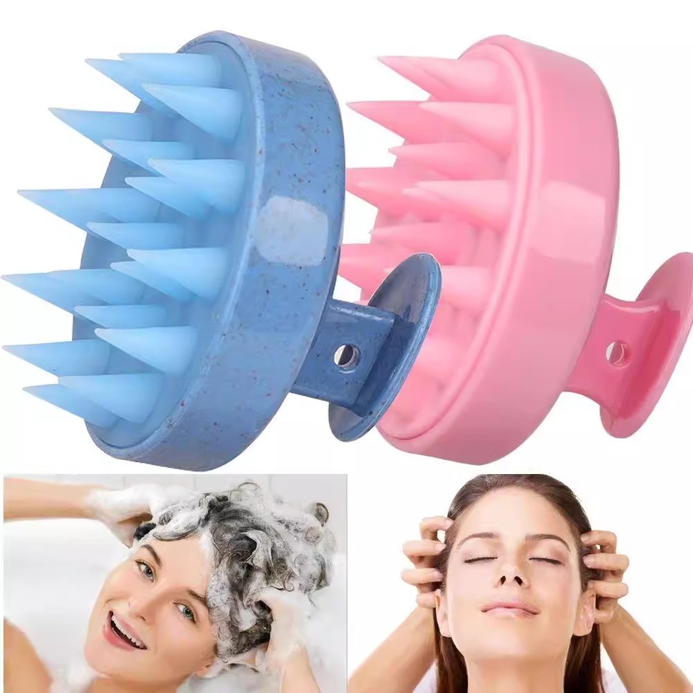 Hair Spa Wellness - Silikonowa szczotka do szamponu Grzebień do