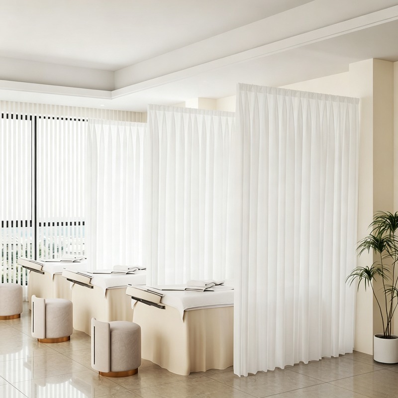 Zasłona działowa w kształcie l – Medical Wellness & Spa Werona recenzja i cena