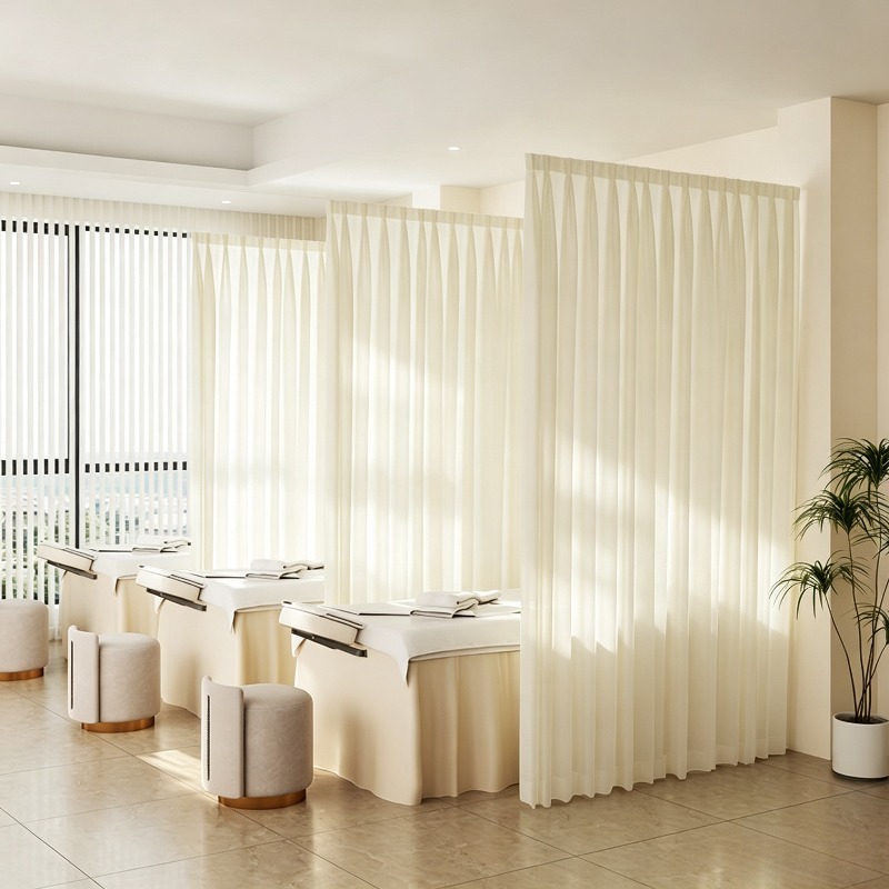 Zasłona działowa w kształcie l – Medical Wellness & Spa Werona recenzja i cena