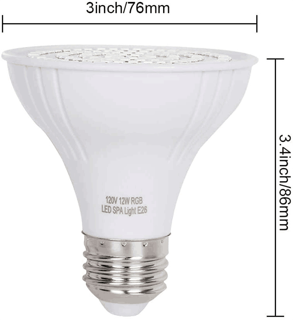 Żarówka LED RGB do basenu E27  – Xy Spa & Wellness George Town Reviews recenzja i cena