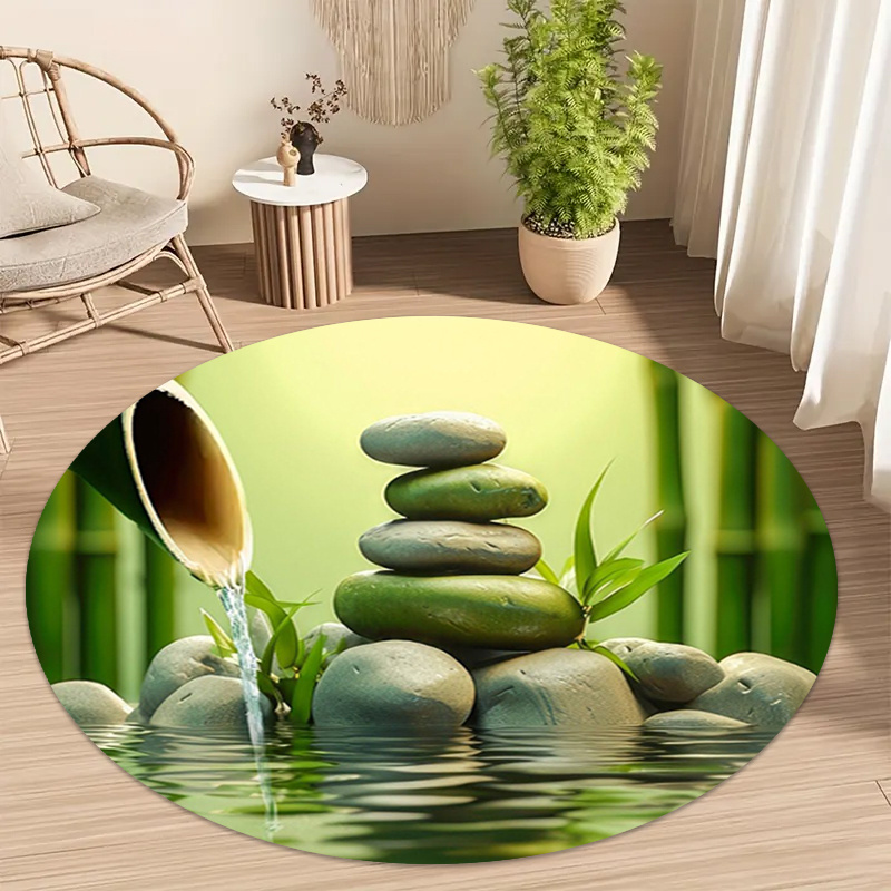 Okrągły dywan Zen Bamboo Stone – Spa And Wellness Hotel recenzja i cena
